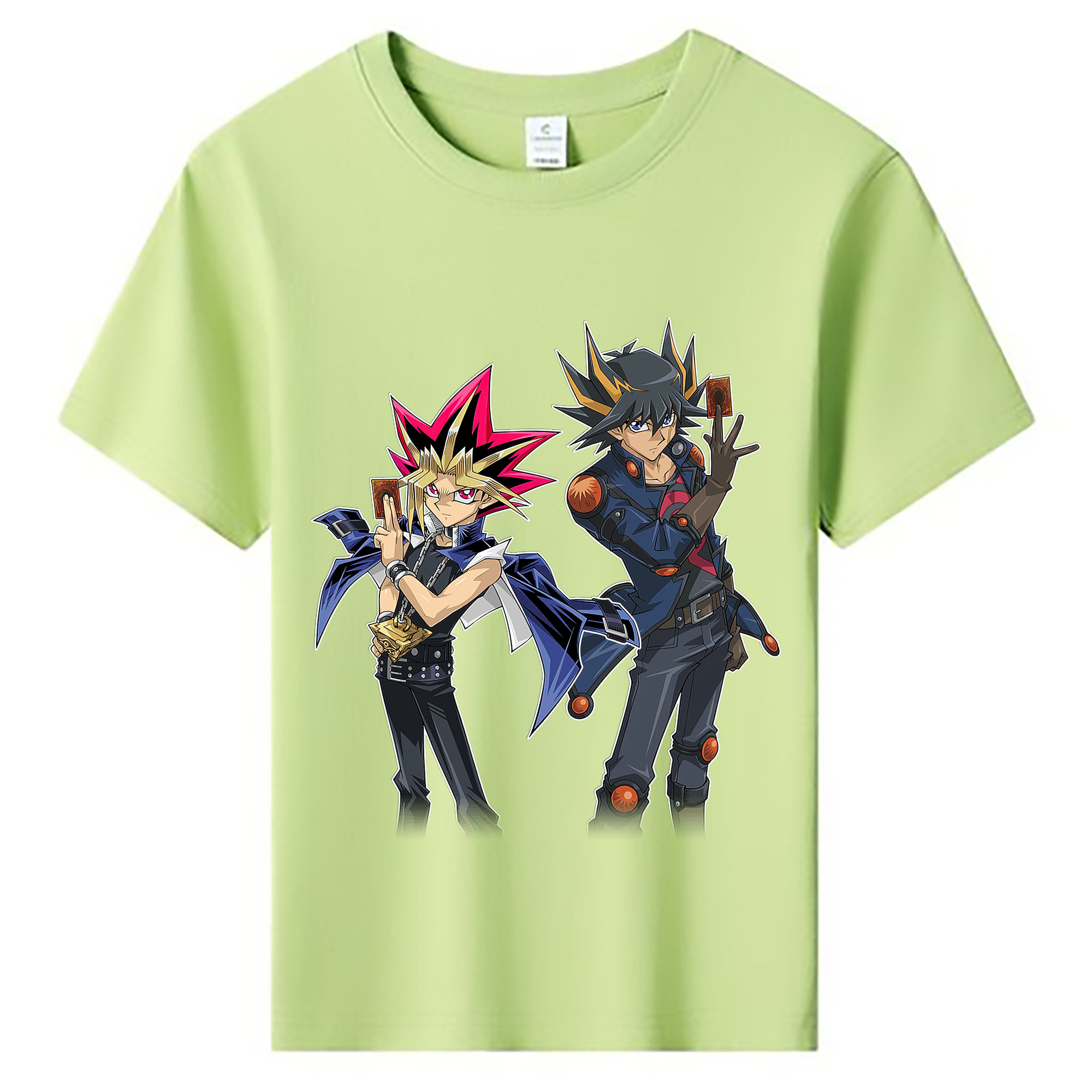 （画像用） 遊☆戯☆王 Yu-Gi-Oh! 綿100％キッズTシャツ（フロントプリント）